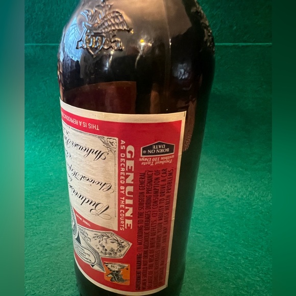 Budweiser collector Upside Down Label Long neck Bottle - Picture 12 of 15